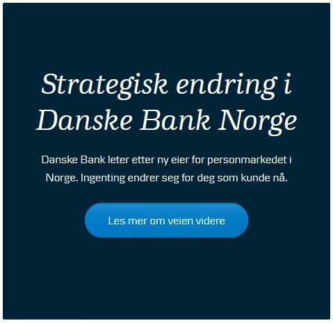 Danske Bank selger